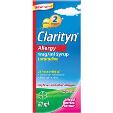 Medicines Clarityn Allergy 1mg/ml Syrup Sugar Free Berries Flavour
