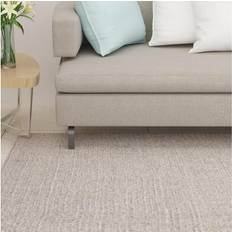 Beige - Sisal Alfombras vidaXL Alfombra De Sisal Natural Color Arena 66x300 cm - Crema Beige, Blanco