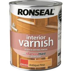 Paint Ronseal 36849 Interior Varnish Quick Dry Gloss Wood Protection