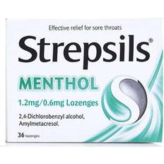 Strepsils Sore Throat Menthol Lozenges 36s