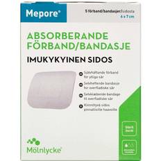 Mepore Mepore selvklæbende forbinding 6x7cm 5 stk.