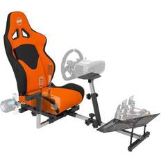 Gaming Accessories OpenWheeler GEN3 Racing Wheel Stand Cockpit Orange on Black Fits All G923 G29 G920