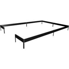 Halls qube+ 88 Halls Greenhouses Fundament Qube+ 88 Rustfrit stål