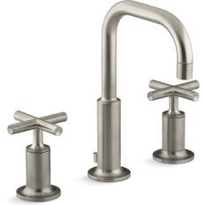 Basin Faucets Kohler K-14406-3 Purist 1.2 GPM Widespread Gray