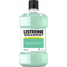 Listerine Spearmint Mouthwash 600Ml