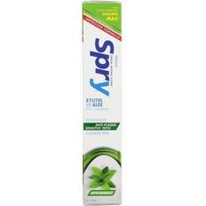 Xlear Xlear Spry Anti-Plaque Tartar Control Toothpaste Xylitol Aloe Fluoride Free Spearmint 5