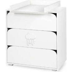 Baby sky puslebord hvid