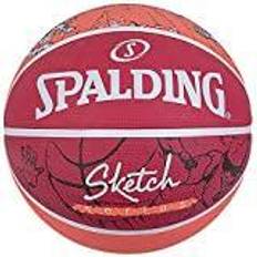 Rød Basketbolde Spalding Sketch Drible Ball 84381Z Red 7