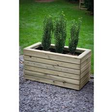 Pots & Planters Forest Garden Linear Double Planter 3'x1' 0.8x0.4m