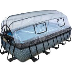 Havepool Exit Toys havepool 540x250x100 cm med DOME og sandfilterpumpe-STONE