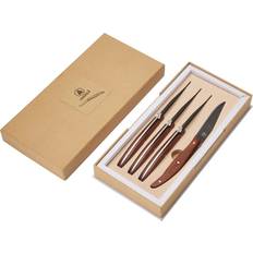 Laguiole Steakkniv av stonewash, 4 Knivset