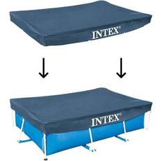 Intex Cobertor Para Piscina Rectangular Vinilo Azul 20X300x200 Cm