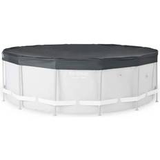 16ft above ground pool Bestway Round 16' Pool Cover for Above Ground Pro Frame Pools (Cover Only)