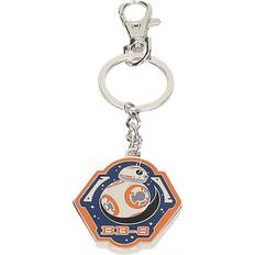 Bb8 Star Wars The Force Awakens Bb8 Orange Edge Metal Keychain