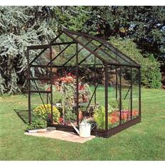 Halls drivhus sort Halls Greenhouses Drivhus Popular 66 F09938 Aluminium