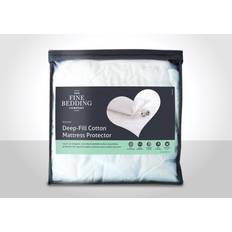 Cotton Mattress Covers The Fine Bedding Company Fine Bedding Company Deep Fill Cotton Mattress Super King Mattress Cover