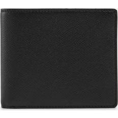 Textured-Leather Bifold Wallet