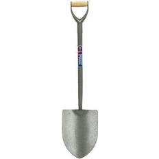 Garden Tools Spear & Jackson Contractors Tubular Steel Round Mouth Shovel BS3388