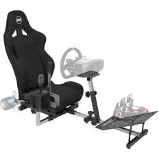 Fanatec OpenWheeler GEN3 Racing Wheel Stand Cockpit Black on BLACK Fits All G923 G29 G920 Thrustmaster Fanatec