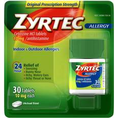 Zyrtec 24 Hour Allergy Relief 10mg 30 pcs Tablet