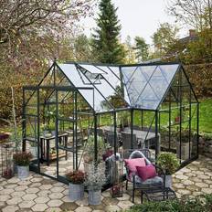 Halls garden room Halls Greenhouses Drivhus Garden Room hærdet Aluminium