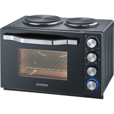 Induktionsherde Severin Mini Oven TO2074 Edelstahl