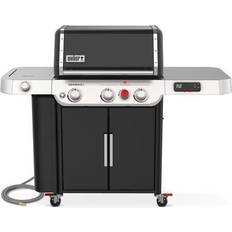 Enclosed Lid Gas Grills Weber Genesis Smart EX-335 3-Burner Natural