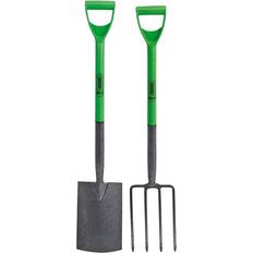 Outils de jardin Draper 16566 Carbon Steel Digging Garden Spade & Fork Gardening Set