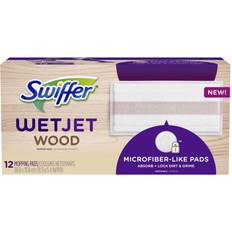 Swiffer Wetjet Wood Microfiber Mop Refill Pad 12-pack