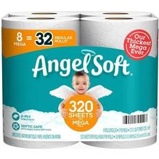 Angel Soft Mega Toilet Paper 8 Rolls