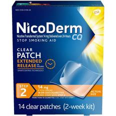 Stomach & Intestinal Medicines NicoDerm CQ Step 2 14mg 14 pcs Patch