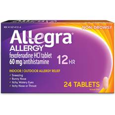 Medicines Allegra 24-Count 60 Mg.12 Hour Allergy Relief