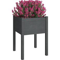 vidaXL plantekasser 2 stk. 50x50x70 fyrretræ Plantekasse