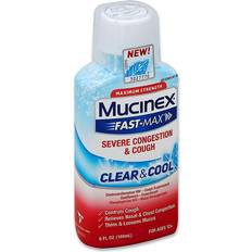 Mucinex severe congestion and cough Mucinex Fast-Max 6 Oz. Clear & Cool Severe Congestion & Cough - 6 Oz