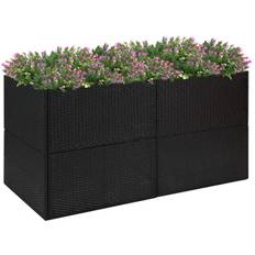 VidaXL Plantekasser vidaXL plantekasse 157x80x80 polyrattan Plantekasse