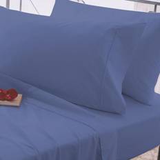 Belledorm 200 Thread Count Bed Sheet Blue (274x274cm)