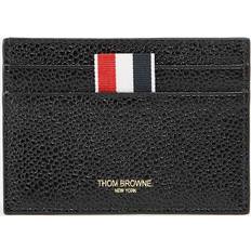 Thom Browne Unisex Single Card Holder - Black