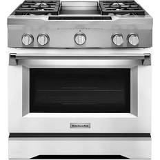 Grills KitchenAid 36'' 4-Burner with Griddle, Dual Fuel