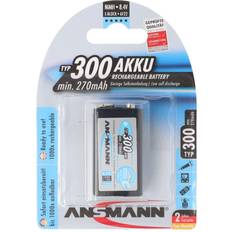 Ansmann 9v Block 300 Mah Nimh K1