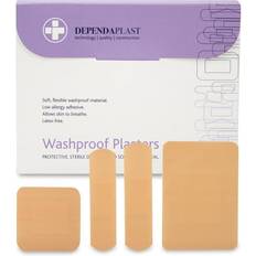 Reliance Medical Dependaplast Washproof Plasters 100-pack