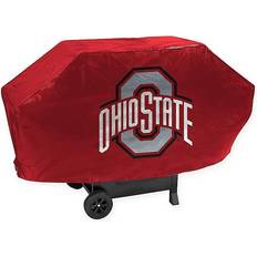 BBQ Accessories NCAA Ohio State University Deluxe Barbecue Grill Cover Red/white - - Cover