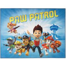 Paw Patrol Tæpper Børneværelse Paw Patrol On the roll De Luxe gulvtæppe 95x125