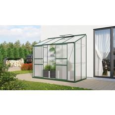 Aluminium Väggväxthus Vitavia Ida 3300 3.3m² Aluminium Polycarbonate