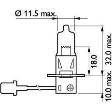 Philips Phillips glödlampa H4 MasterDuty (1 st)