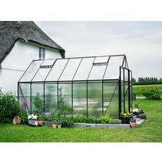 Drivhuse Halls Greenhouses Drivhus Magnum 148 m/6 poly F09711 Aluminium
