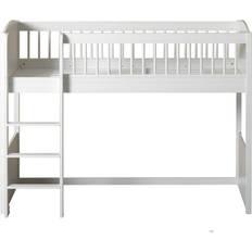 Oliver Furniture Letti a soppalco Oliver Furniture Seaside Lille+ Semi High Bed 29.1x68.5"