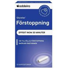 Addeira Glycelax Förstoppning 12 st Stolpiller