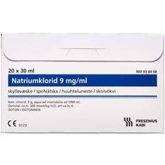 Håndkøbsmedicin Natriumklorid 9mg/ml microspol Medicinsk udstyr 30ml 20 stk