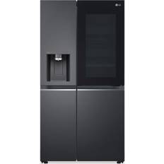 LG Black - Display - Freestanding Fridge Freezers LG InstaView™ ThinQ™ Black