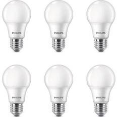 Philips 10,8cm 2700K LED Lamps 8W E27 6-pack